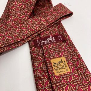 Hermes Silk Tie